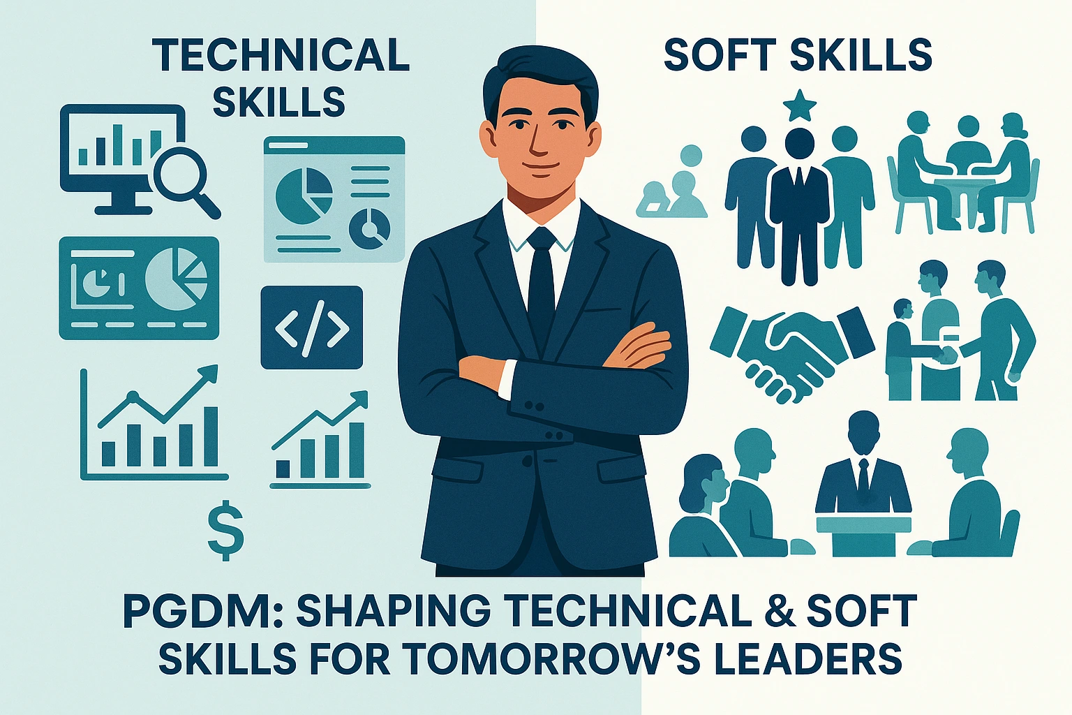 How a PGDM Builds Technical and Soft Skills for a Competitive Edge