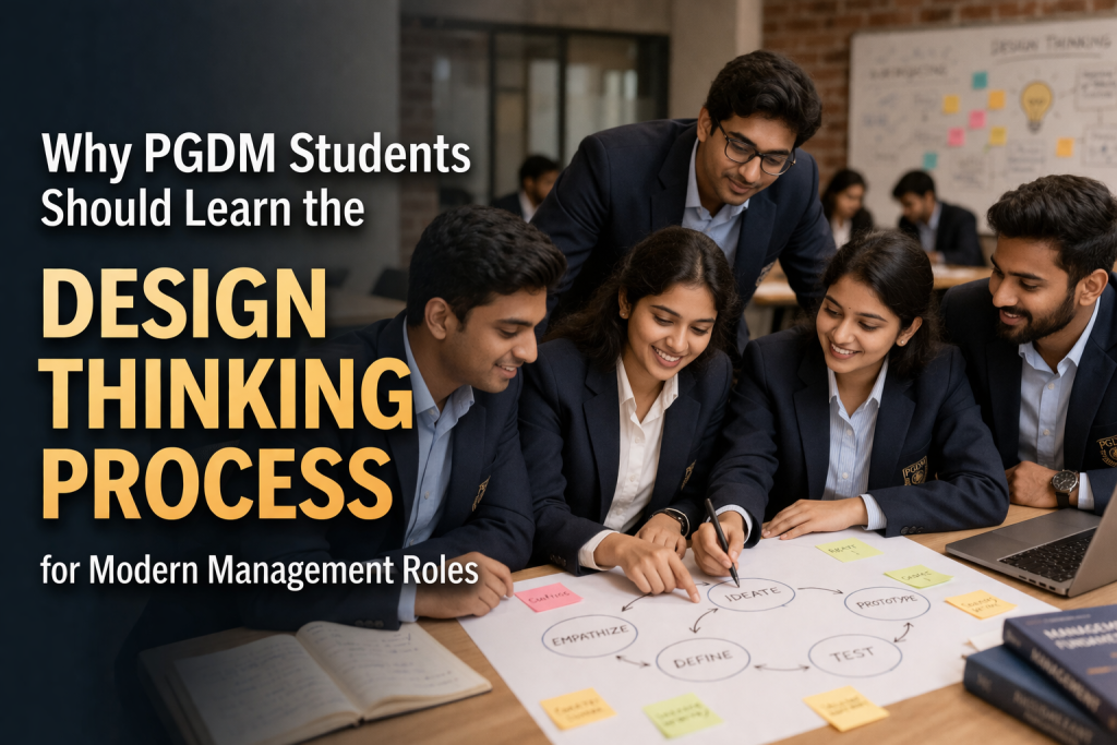 Design Thinking Process: Why PGDM Students Must Learn
