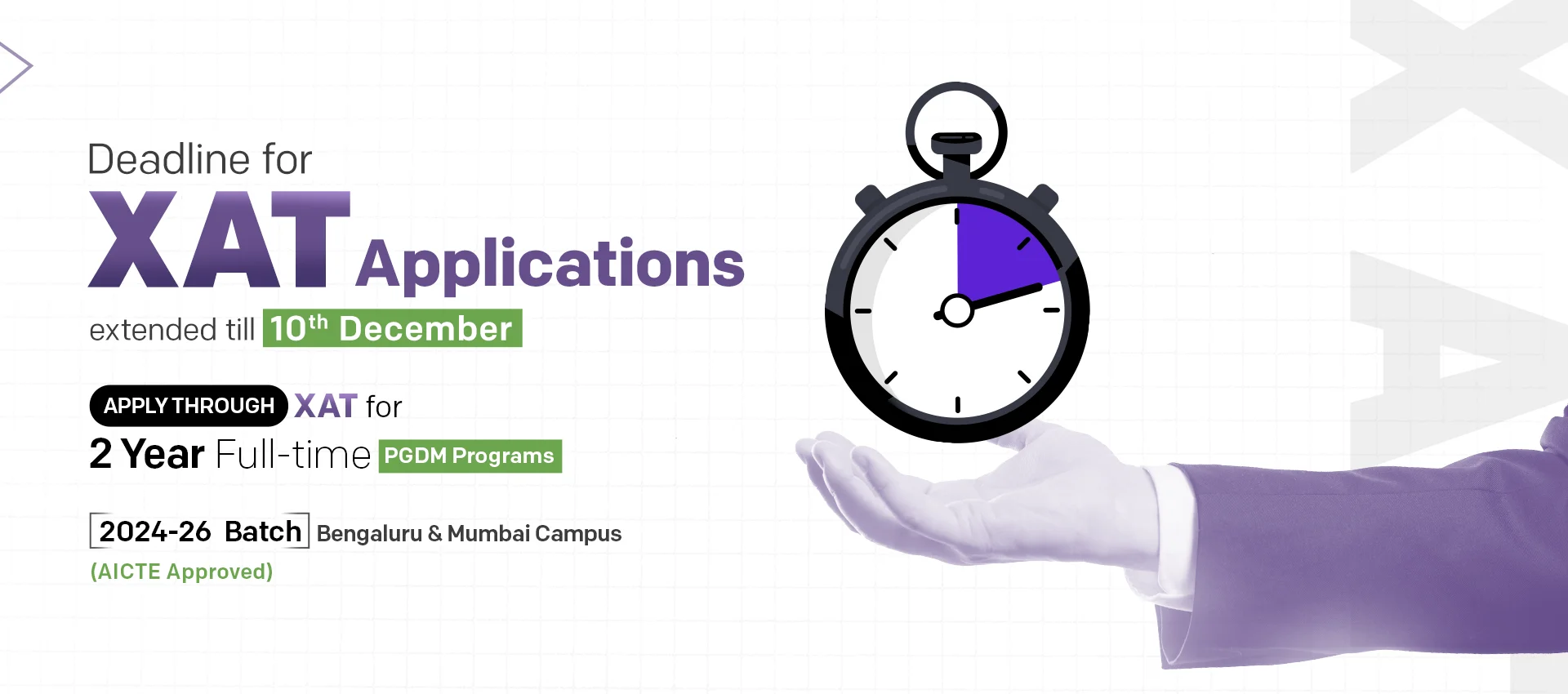 Welingkar PGDM programs - Bengaluru&Mumbai Campuses  2024-26