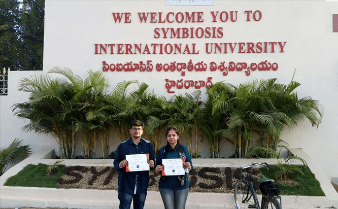 SADAYATNA, a competition arranged as a part of national level management cum cultural fest (FIRANDE 2018) held at SIBM, Hyderabad 