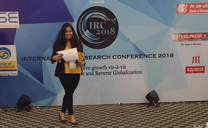 Best Research Paper Award - JBIMS International Research Conference 2018