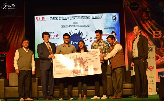 FIRANDE - 2018 the flagship event of Symbiosis Institute of Business Management, Hyderabad