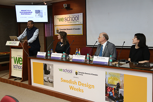 The Consulate General of Sweden in Mumbai in cooperation with WeSchool inaugurated the Ung Svensk Form design exhibition in Mumbai 