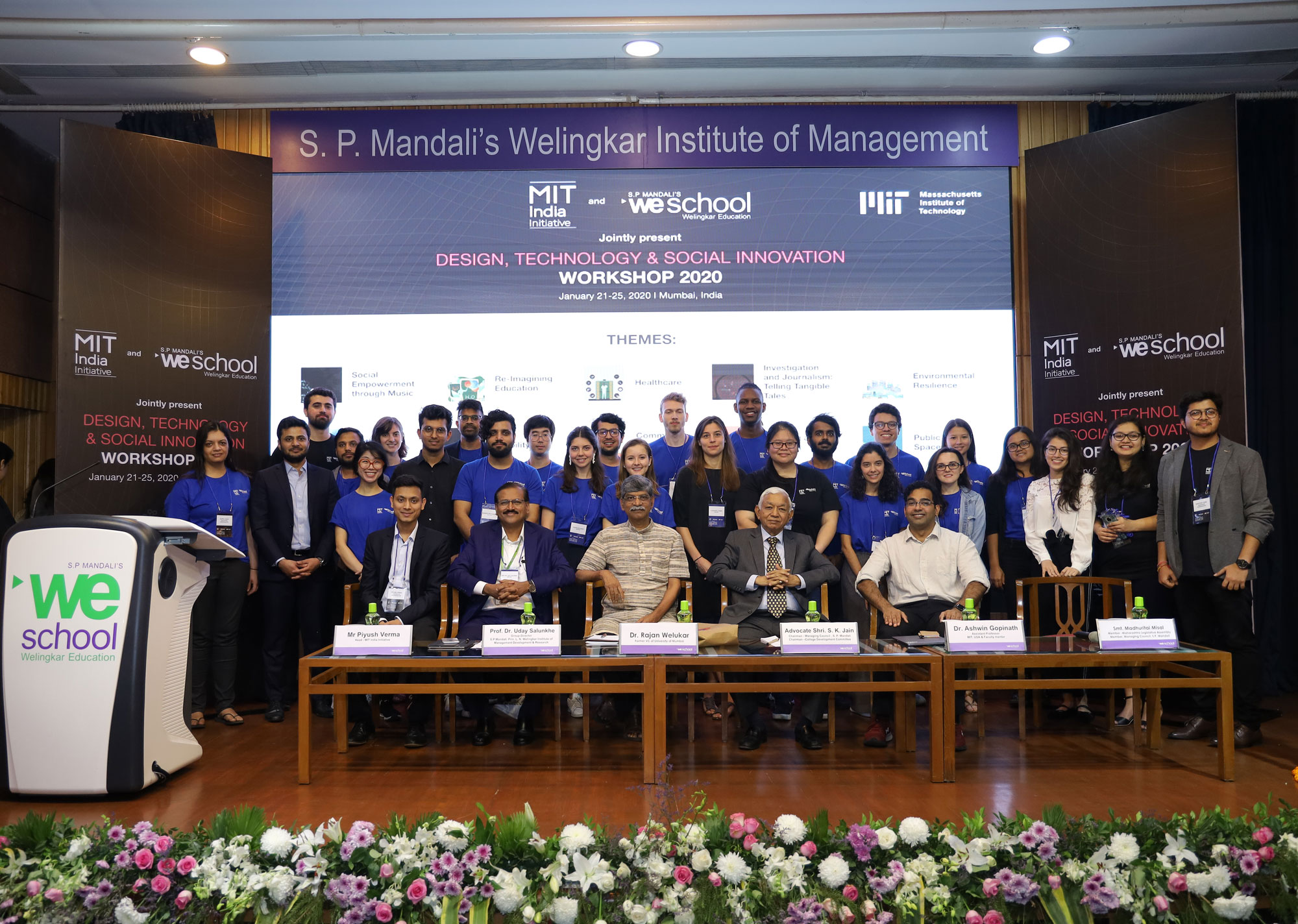 S.P. Mandali's WeSchool and MIT India Initiative jointly present the 'Design, Technology and Social Innovation Workshop 2020'
