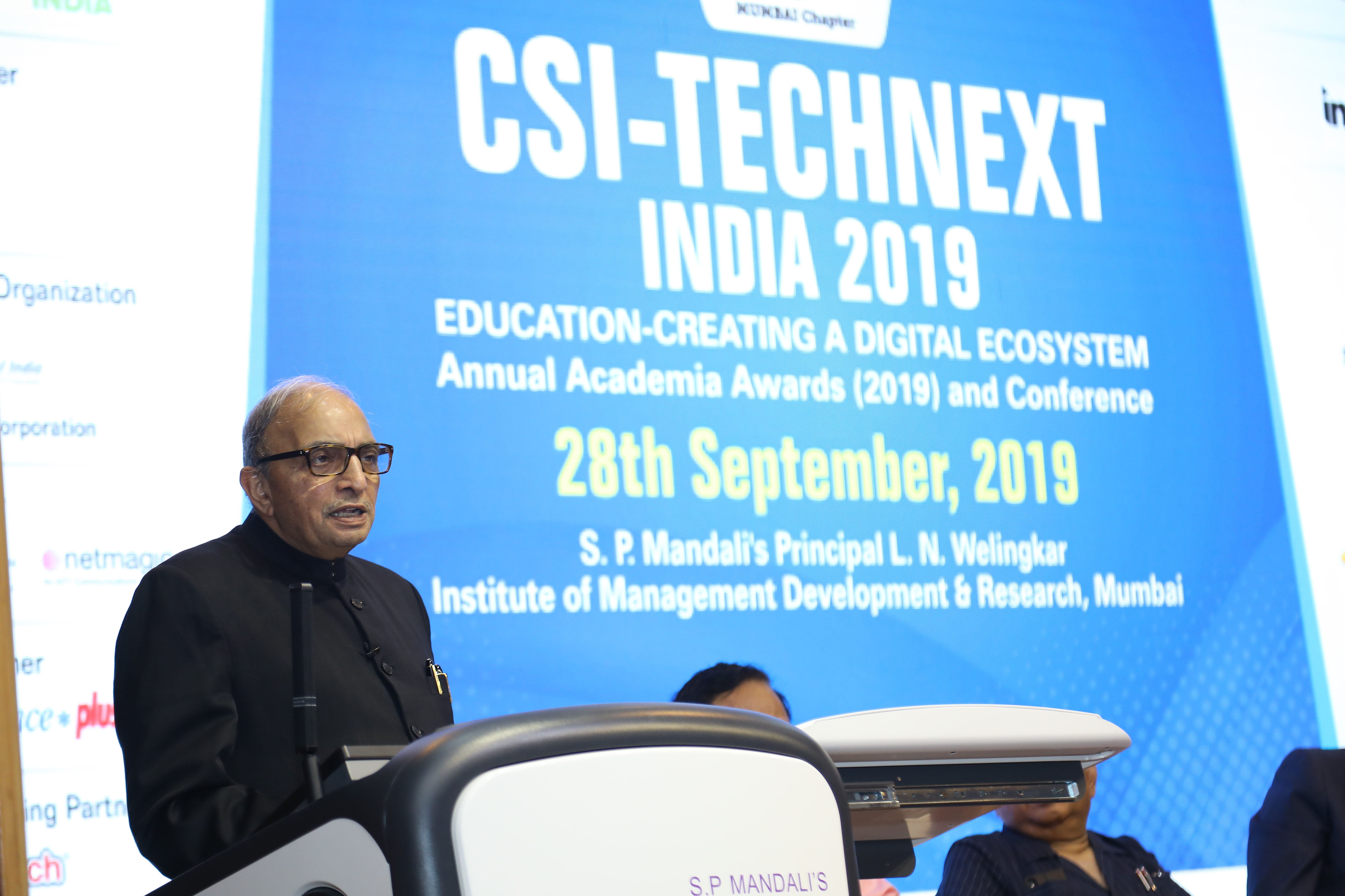 The Computer Society of India, Mumbai Chapter and S.P. Mandali’s WeSchool hosted the CSI TechNext India – 2019 Conference & Annual Industry - Academia Awards 