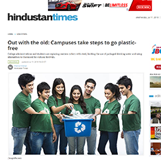 Out with the old: Campuses take steps to go plastic-free 