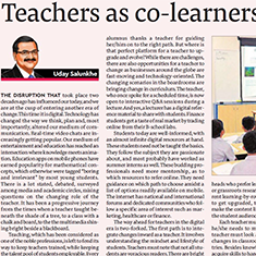 Teachers as co-learners in the digital age