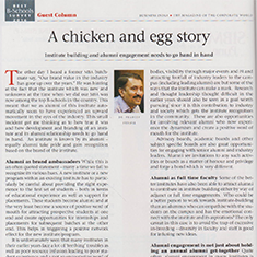 A chicken and egg story 