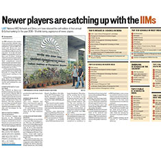 Newer players are catching up with the IIMs