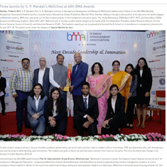 Three laurels for S. P. Mandali's WeSchool at 40th BMA Awards